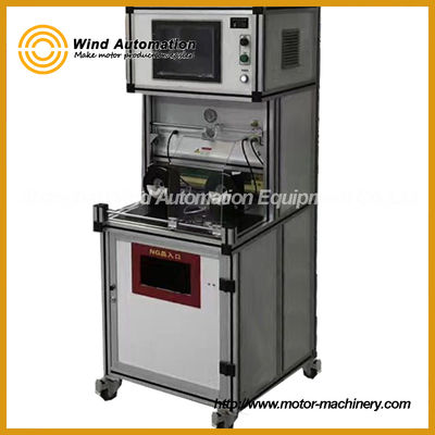 BLDC Motor Rotor Armature Testing Equipment BEMF Magnetic Detection Single Station