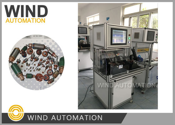 स्टार्टर आर्मचर परीक्षण उपकरण डबल स्टेशन WIND-ATS-02 के दौरान रोटर स्पिन आपूर्तिकर्ता