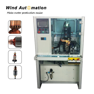 DC Motor Armature Commutator Fuser Welding  Fusing Soldering Hot Staking Machine