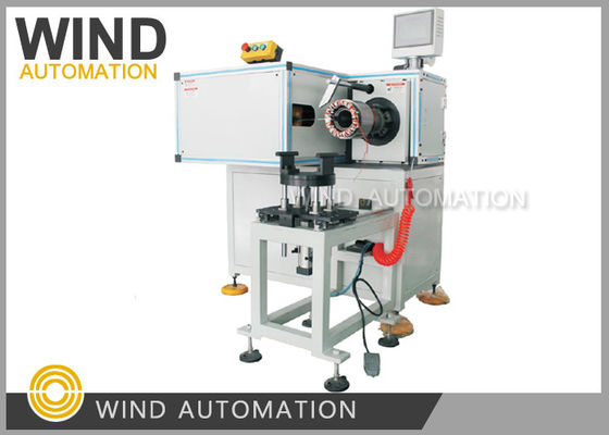 Big Motor Stator Coil  Lacing Machine For Frame 112，132，160 Stitched Cord Knit