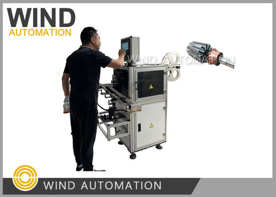 डीसी मोटर स्कीव आर्मेटरी पेपर डालने की मशीन स्लॉट सेल इन्सुलेशन 0.5 से 0.8 सेकंड प्रति स्लॉट